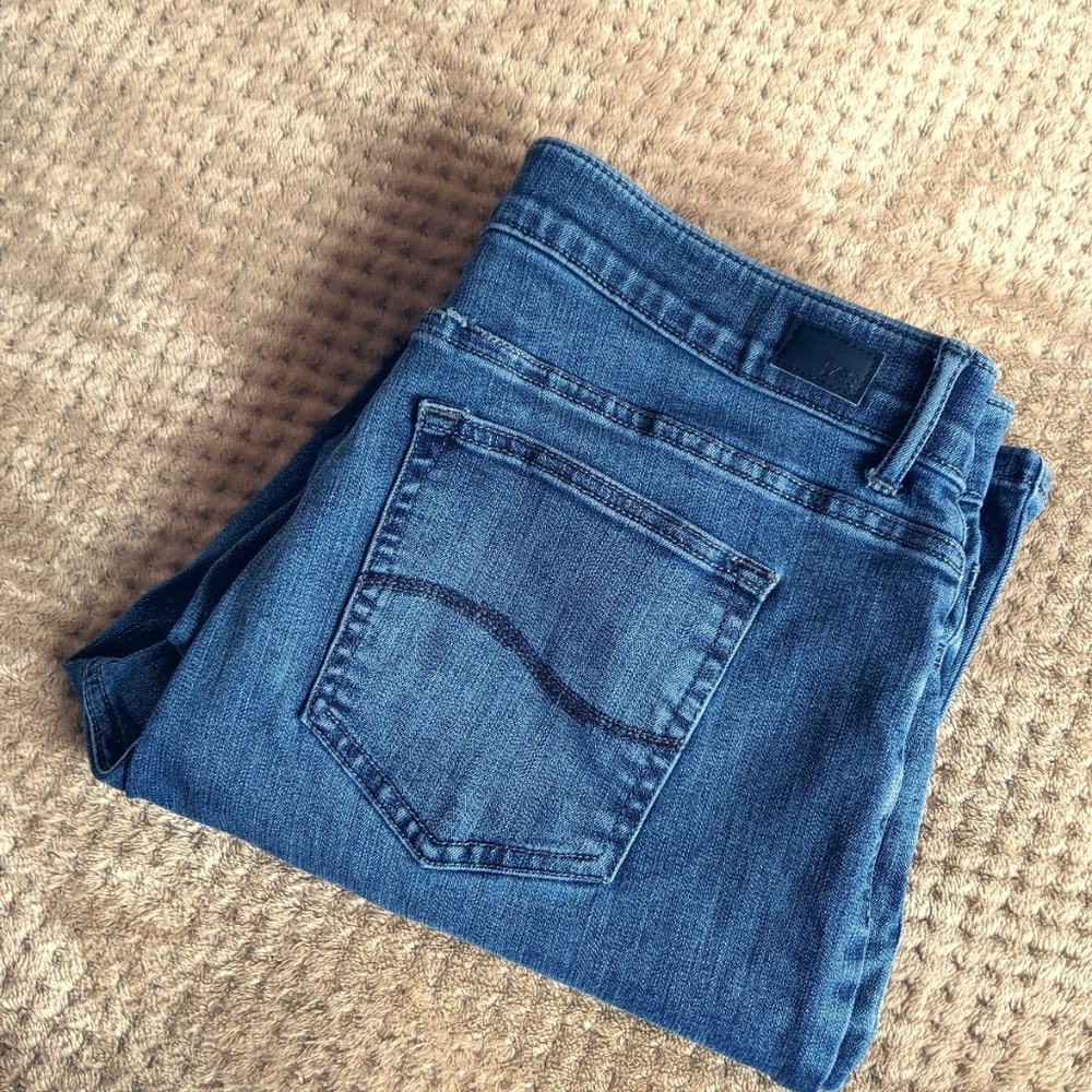 Womens Lee Flex Motion Straight Leg Jeans